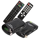 [ Test SEHR GUT, Note 1.2 *] Zehnder HX 2600 Mini Digital Sat Receiver + Senioren Fernbedienung, mit Aufnahmefunktion, Full HD fähig, HDMI, für Satellitenschüssel Satelliten Satellit TV Fernseher