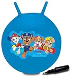 Lexibook Paw Patrol La Pat' Patrouille Balle Sauteuse Gonflable, Pompe Manuelle Incluse, Plastique sécurisé et résistant, Bleu, BG040PA