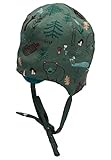 Sterntaler Baby Jungen Beanie Baby Beanie Waldtiere Mütze - Beanie Baby, Kinderbeanie - gefüttert mit Baumwoll Fleece - dunkelgrün, 43