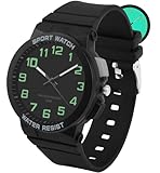 DTKID Analoge Kinderuhr Jungen Mädchen, Armbanduhr Kinder mit Licht, gut lesbares Zifferblatt, 50M Wasserdicht, Uhr Kinder ab 5-16 Jahren