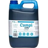 CAMPI Blue 5L - Sanitärflüssigkeit & Toilettenzusatz für Campingtoilette – Camping WC Chemie für Toilette – für Abwassertank Wohnwagen & Wohnmobil