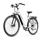 ONESPORT OT05 Pro Elektrofahrrad für Erwachsene, 27,5 Zoll, Mountainbike, elektrisch, mit 36 V, 22,5 Ah, Lithium-Akku bis zu 140 km, 250 W, Damen- und Herrenfahrrad, mit Drehmomentsensor
