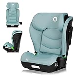 LIONELO NEAL I-SIZE Kindersitz, Gruppe 2 3, von 100-150 cm Von ca. 3 bis 12 Jahren Befestigung ISOFIX oder ohne Gurte Verstellbare Kopfstütze Seitenschutz Armlehnen Standard R129