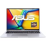 ASUS Vivobook 16 M1605YA Laptop | 16' WUXGA 16:10 IPS Display | AMD Ryzen 7 7730U | 16GB RAM | 512GB SSD | AMD Radeon | Win11 Home | QWERTZ | Cool Silver