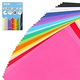 60 Blatt farbiger Karton – A4 8,3 x 11,7 Zoll / 15 Farben 85 lb 230 g/m² 21 x 29,7 cm Kartenpapier für DIY Kunstdruckpapier Basteln Scrapbook kreative Dekoration Schulbedarf UAP16