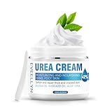 Urea Creme 40 Prozent, Hornhautentferner Fußcreme mit Hyaluronsäure und Aloe Vera Harnstoffcreme für Trockene, Rissige Füße, Anti Hornhaut Fußcreme für Fersen, Ellenbogen