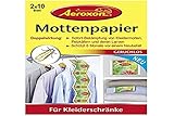 Aeroxon Mottenpapier 2X 10 Blatt, Mehrfarbig, 18 x 13 x 4 cm