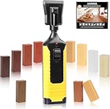 Laminat Reparatur, Parkett Reparaturset Hartwachs Vinyl Holz Reparaturset Wachs Holzkitt Loch Ausbessern Kratzreparatur für Laminat, Parkett Schäden Ausbessern, Holz Möbel Fußboden, PVC Vinylboden