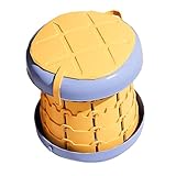 CRILSTYLEO 1 Satz kindertopf Babytopf tragbare Toiletten Campingtoilette reisetoilette Reise-WC Toilettensitzaufsatz für das Töpfchentraining Kinderurinal für Jungen pp Yellow