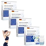 Creawel 6-in-1 Trinklösung, Professional Orale Flüssigkeit, Creawel SECHS IN-EINEM Schlank & Gesund Orale Lösung, Abnehmen Tropfen, Natürliche pflanzlichen Extrakten (4 Stück)