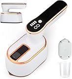 Kihhvlo Mini Reise Dampfglätter & Bügeleisen 2-in-1 (1000W, 220V-240V) – Trockene & Nassanwendung, 3 Dampfstufen, 100ml Wassertank – Ideal für Reisen, Studentenzimmer, Haushalt & Kleidungspflege