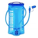 UTOBEST Trinkblase 1L/1,5L/2L/3L Wasserblase für Trinkrucksack, BPA-frei Auslaufsicher Wasserreservoir für Laufen, Wandern, Radfahren