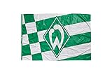 SV Werder Bremen Hissfahne, Fahne kleine Raute in 180 x 120 cm