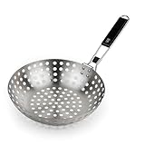 Grillwok mit klappbarem Griff ø277x68mm