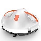 (2025 Neu) Poolroboter, Poolsauger Akku mit 130 Minuten Reinigungszeit, Einfach zu Bedienen, Selbstparkfunktion, Poolsauger Bodensauger Ideal für Flache Pools bis zu 100 m²