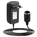 Netzgleichrichter Netzadapter Adapter 12V 3A, 36W KFZ Netzadapter AC auf DC Spannungswandler für Autostaubsauger Auto-Ladegerät Kompressor DVR Luftreiniger 36 W Adapter 100V-240V auf 12V 3A