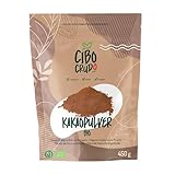 Bio Kakao Pulver - 450g. Kakao ohne Zucker Stark Entölt. Roh Kakaopulver Bio. Roh Kakao Bio aus Premium Kakaobohnen. Backkakao 100% Rein. Organic Cacao Powder Raw. Criollo Kakao.