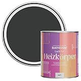 Rust-Oleum Hitzebeständiger Heizkörperlack in mattem Finish -Natürliche Holzkohle 750ml