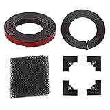 Namvo Magnetische Anti-Sprung-Netzabdeckung für Aquarien, 7,8 Zoll DIY-Maschensieb, Fischernetz, Aquarium-Sieb, obere Abdeckung, Anti-Sprung-Netzabdeckung verhindert, DASS Fische und Reptilien he