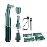 CENMEN 4-in-1-Rasierer für Intimzonen, Damenrasierer, Bikinizone, empfindliche Rasierer, Haarschneider, Bartschneider, A