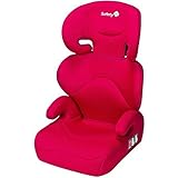 Safety 1st Road Safe Kindersitz, mit Verstellbarer Kopfstütze und Rückenlehne, Komfortabler Gruppe 2/3 Autositz (15-36 kg), Nutzbar ab ca. 3,5 bis 12 Jahre, Full Red (rot)