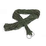 MOBUTOFU 2 Stück Outdoor Hängematten Nylon Schlafschaukel Armeegrün Ideal Für Camping Jagd Und Freizeit Leicht Und Tragbar Für Entspannte Nächte Unter Freiem Himmel