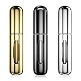 5ml Parfümzerstäuber Nachfüllbare Parfüm Flaschen Portable Zerstäuber 3 Stück, Parfum Zerstäuber Für Unterwegs, Mini Portable Sprühflasche Taschenzerstäuber, Travel Essentials, Flugzeug Gadgets.