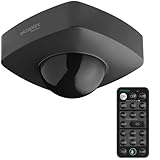 Oktaplex Tim Bewegungsmelder aussen 360 Grad inkl. Fernbedienung Infrarot-Bewegungssensor Decke IP65 anthrazit 230V