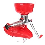 OPPWONG Manuelle Passiermühle, Manuelles Tomatensieb, Aluminiumlegierung, Mehrzweck-Tomatensaucen-Maker, Ergonomisches Design, für Gemüsepüree, Kartoffelpüree, Marmelade
