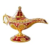 aladdinn magicall Wishing Light - Fantasy -Requisite, klassisches Andenken, Antike Replik, geniee - | Tabletop -Ornament zur Verbesserung der Heimbiente, Partythemen, Hochzeitszentrum oder Regals