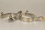 Westernsporen mit German Silver