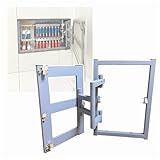 HJLKDYM Revisionsklappe Für Sanitärinstallationen, Flächenbündige Revisionsklappen Aus Steinplatten, Dekorative Abdeckplatten Aus Metall Für Wände, Decken, Heizung(50x110cm)