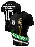 IIIII20Fo7IIIII Fussball Deutschland Trikot Em 2024 Kinder mit eigenem Namen personalisiert - Jungen National Fußball Kind Trikots - Jungs Fanartikel deutsche Nationalmannschaft ZT5BG