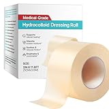 Hydrokolloid Pflaster | Selbstklebende & Atmungsaktive Bandage | Fördert Heilung von Narben, Verbrennungen, Pickeln & Blasen | Hautschutz für Männer & Frauen | Ideal für Alltag