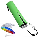 STYNGARD Regenschirm Kinder mit Sicherheitsreflektoren und Reflektorband - Kinder Regenschirm Mädchen & Junge - Kinderschirm - Schirm für Schulranzen Modell STOCKHOLM (Regenbogen)