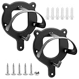 HZZON 2 Stück Trensenhalter Pferd Metall Zaumzeughalter Pferde Halterung Zaumzeug Trensenhaken Pferd Equestrian Bridle Hanger Mit Rohren Und Schraube Haken Pferd Tack für Sattelkammer Reitstall