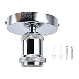 SELVFZ E27 Lampe Basis Vintage Deckenschraube Leuchte Halterschraube Kopfleuchte Lampenhalter Für Küchenschlafzimmer Wohnzimmer Lampenhalter Hausdekoration