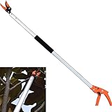 Teichschere, Gartenschere Mit Großer Reichweite, Obstpflücker Teleskopstange, 1m Obstpflücker Teleskopstange, Astschneider Mit Kurzer Reichweite, Gartenschere Zum Schneiden Und Halten Für Garten