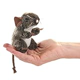 Folkmanis Field Mouse Finger Puppet, Braun