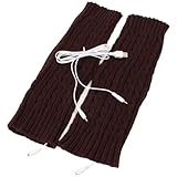 Elektrisch beheizte, für Damen | Wärmesocken Beinwärmer | Wintersocken wiederaufladbar, warme waschbare Heizsocken für Radfahren, Wandern,