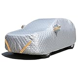 ZASMFICOD Hagelschutz-Autoabdeckung Für Honda Civic Sedan/Coupe | Autoabdeckungen Mit Dicker, Baumwollgepolsterter Polsterung, Langlebig, Schneefest, Wasserdicht, Winddicht