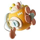 TOWARDSNAN Cartoon Lernkugel Aktivitätsspielzeug Für Kleinkind Rotierendes Geschäftiges Bildungsspielzeug Stimuliert Die Kognitive Entwicklung