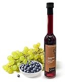 Glücks Momente Blaubeer Crema 500ml Balsamico Crema Frucht Essigzubereitung mit 3% Säure