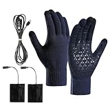 Beheizte Winterhandschuhe, beheizte Handschuhe | Touchscreen beheizt für Motorrad, Jagd, Radfahren, Skifahren, Outdoor-Aktivitäten mit Heizfunktion für Kälte