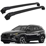 HAAXSHOC Dachgepäckträger, für Hyundai Tucson 2020-2023 2024 Fahrradträger Dachboxen oder als Skihalter Dachrelinge Offene Relingträger