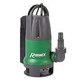 RIBILAND 988 Tauchpumpe mit integriertem Schwimmerschalter, 550 W