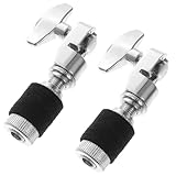 Beaupretty 2 Stück Hi Hat Beckenkupplung Drumständerkupplung Beckenständerkupplung Jazz Beckenkupplung Drum Equipment Kupplung Jazz Sicherungskupplung Drum Kupplung