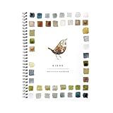 Aquarellarbeitsbücher, Anfänger-freundliche Vögel Aquarell-Arbeitsmappen, Aquarellpapier Malbücher, Tragbares Wasserfarbe Buch Kunsthandwerk Für Kinder Erwachsene Teenager