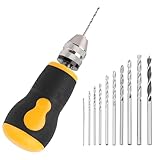 Elektrische Präzisions-Handbohrmaschine - Kabelloses Drehwerkzeug, Präzisionshandgerät Klein Drehmaschine | Multifunktionaler Handbohrer für Holzpolieren DIY Basteln Hobby Werkstatt Heimgebrauch