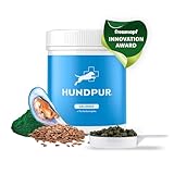 Hundpur Gelenke 300g - Ergänzungsfuttermittel zur Unterstützung des Gelenk-Stoffwechsels bei Osteo-Arthritis - Mit Grünlippmuschel, Glucosamin & MSM